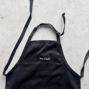 Yes Chef Embroidered Apron